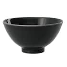 軽量飯碗 千段(ダークグレー) 1枚目画像