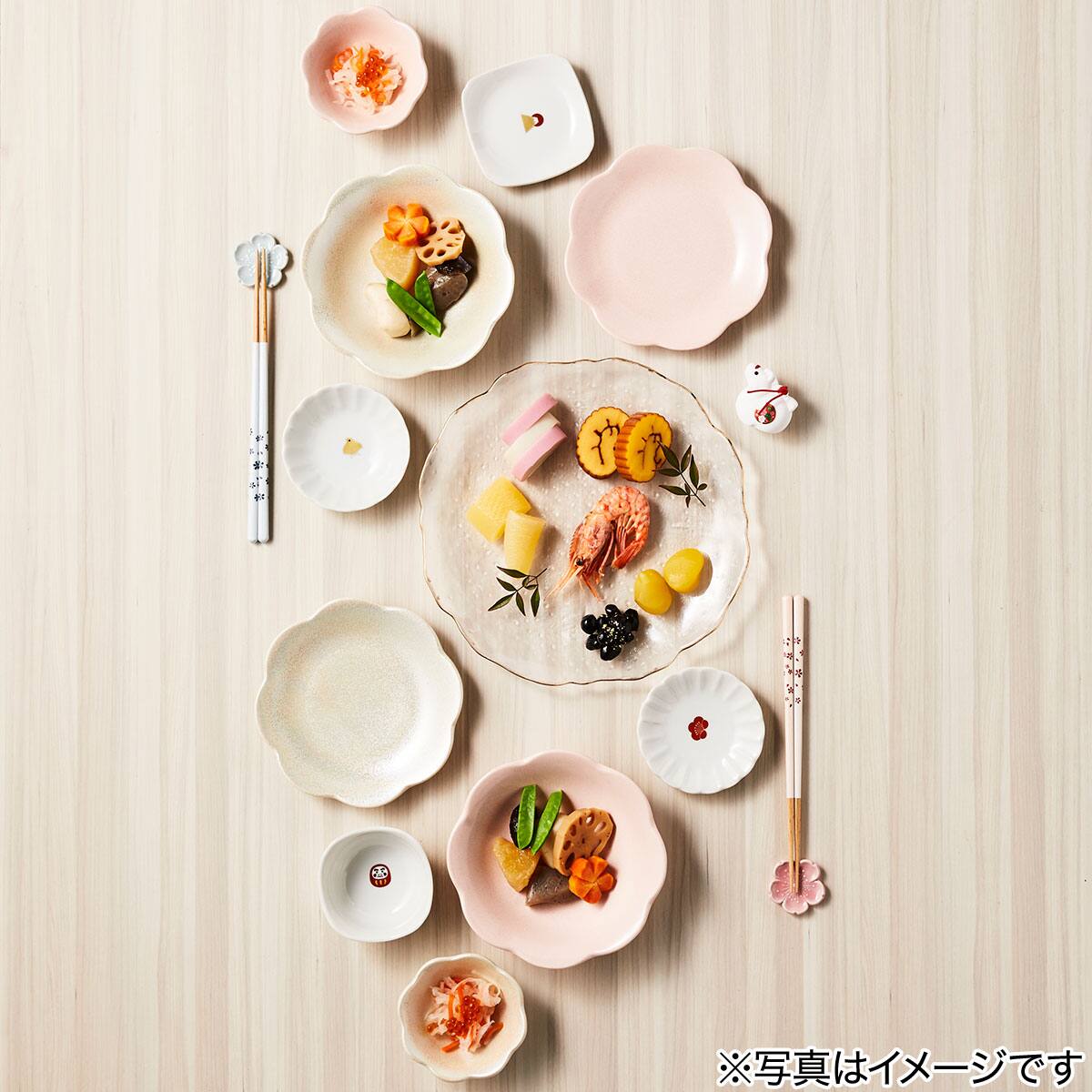 花型取皿(ホワイト DI512) | ニトリネット【公式】 家具・インテリア通販