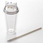 ストロー付きタンブラー(デコネコ TY604) 5枚目画像