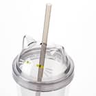 ストロー付きタンブラー(デコネコ TY604) 6枚目画像