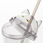 ストロー付きタンブラー(デコネコ TY604) 10枚目画像