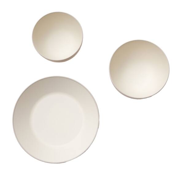 はっ水樹脂食器3点セット(モカ RM001) 6枚目画像