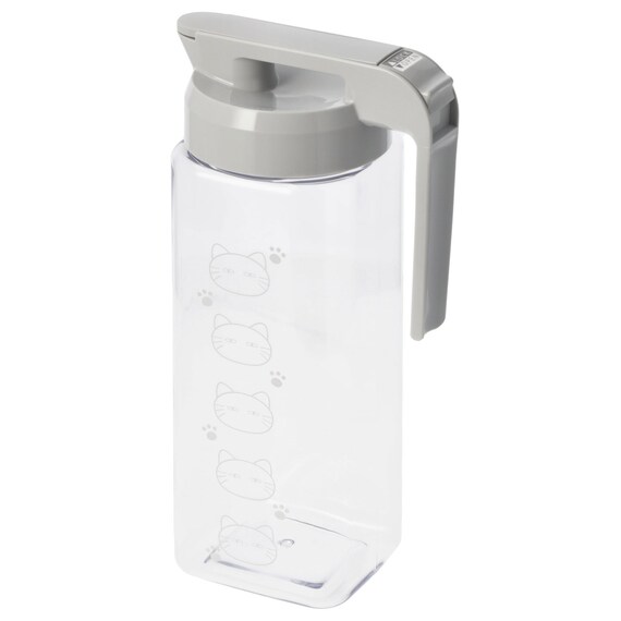 お手入れ楽 冷水筒(2.1L デコネコCI014) 1枚目画像