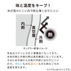 しまえるストロー付きタンブラー(AL03 モカ) 2枚目画像