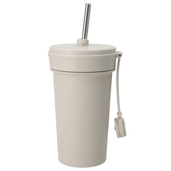 しまえるストロー付きタンブラー(AL03 モカ) 4枚目画像