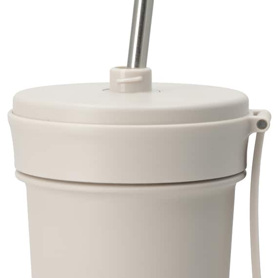 しまえるストロー付きタンブラー(AL03 モカ) 8枚目画像