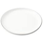 ボーンチャイナ 丸皿 (シルバーライン 21cm BC014 SV) 1枚目画像