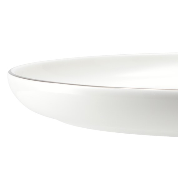 ボーンチャイナ 丸皿 (シルバーライン 21cm BC014 SV) 6枚目画像