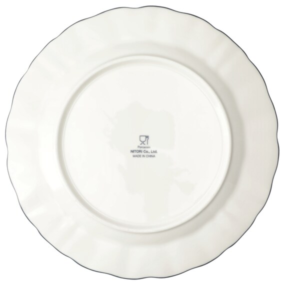 24cmプレート(MB06 ブルー) 4枚目画像