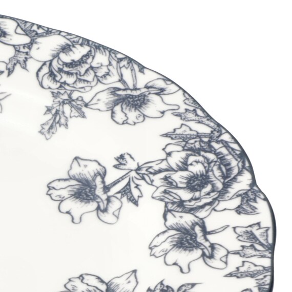 24cmプレート(MB06 ブルー) 5枚目画像