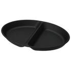 レンジでも器が熱くなりにくい樹脂食器 オーバルランチプレート(SG01) 1枚目画像