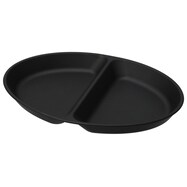 レンジでも器が熱くなりにくい樹脂食器 オーバルランチプレート(SG01)