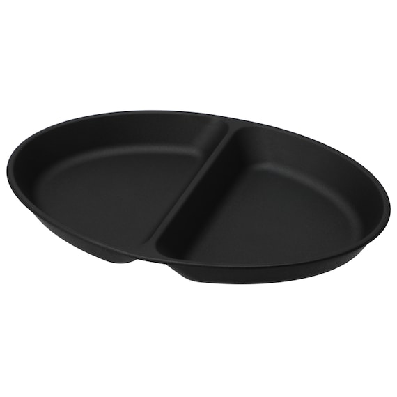 レンジでも器が熱くなりにくい樹脂食器 オーバルランチプレート(SG01) 1枚目画像