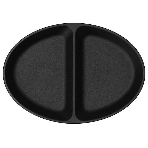 レンジでも器が熱くなりにくい樹脂食器 オーバルランチプレート(SG01) 3枚目画像