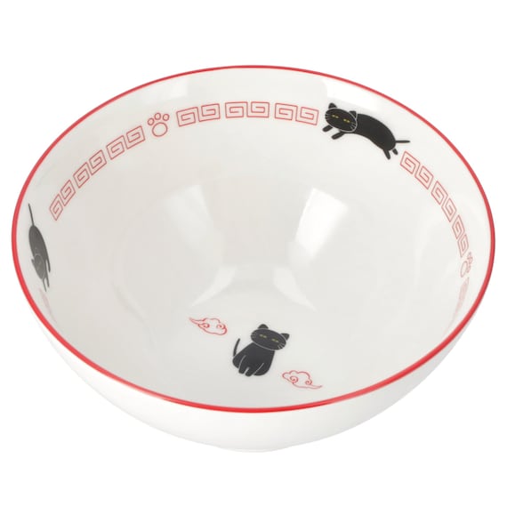 ラーメンどんぶり(デコネコ中華 DS601) 1枚目画像