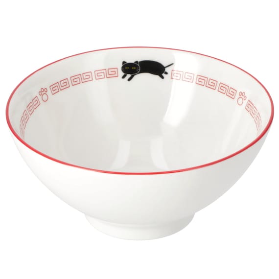 ラーメンどんぶり(デコネコ中華 DS601) 5枚目画像