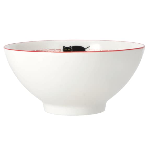 ラーメンどんぶり(デコネコ中華 DS601) 6枚目画像