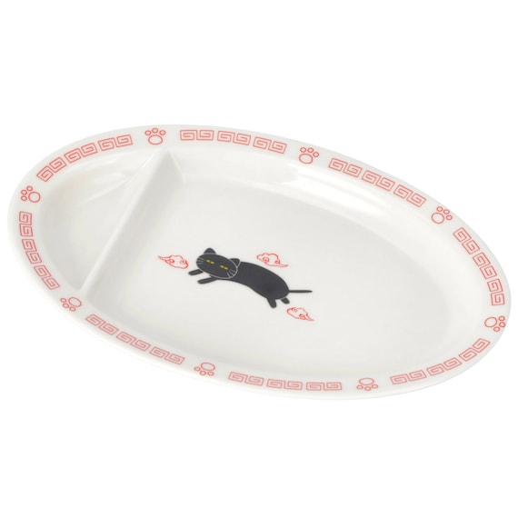 仕切り皿(デコネコ中華 DS601) 1枚目画像