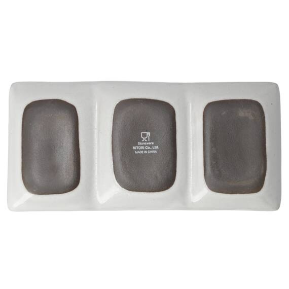 3連皿(唐茶削ぎ) 4枚目画像