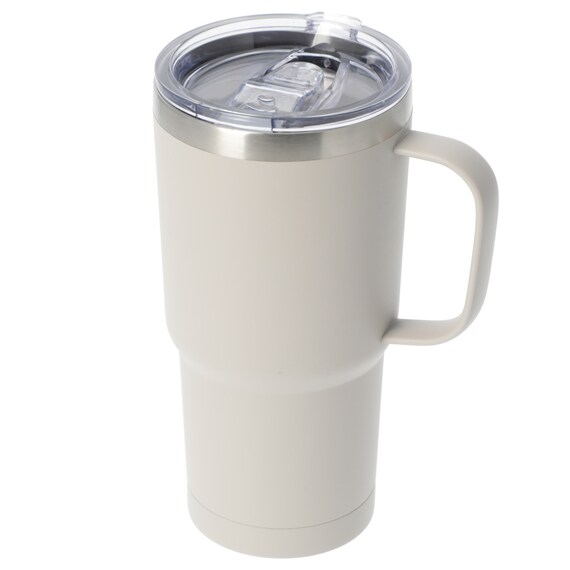 ハンドルツキタンブラー550ml(フタツキ モカ) 1枚目画像