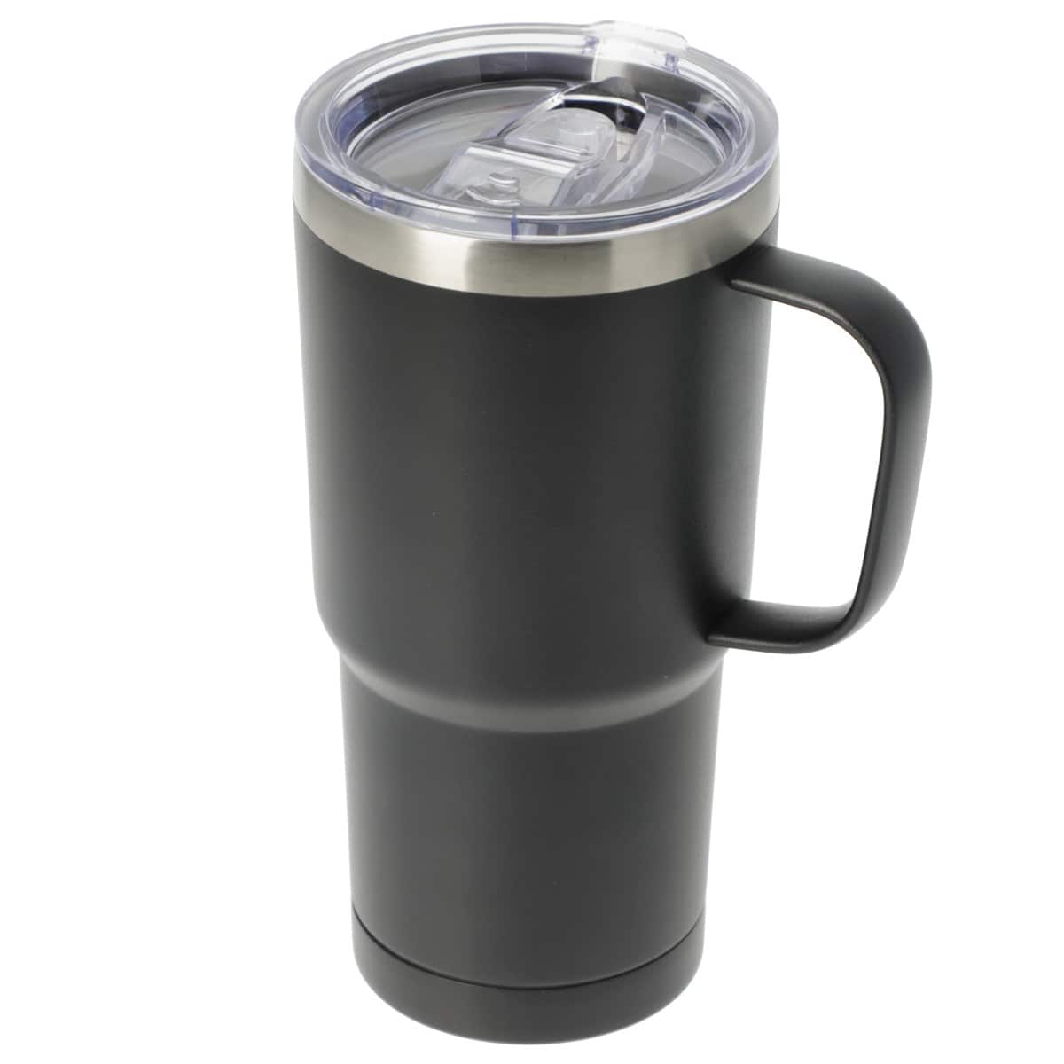 ハンドルツキタンブラー550ml(フタツキ ブラック) | ニトリネット