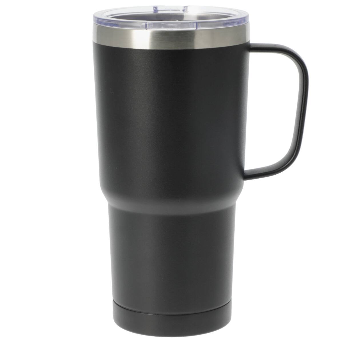 ハンドルツキタンブラー550ml(フタツキ ブラック) | ニトリネット