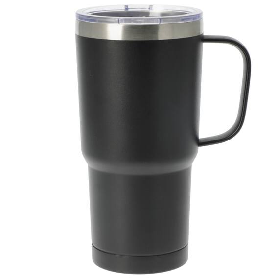 ハンドルツキタンブラー550ml(フタツキ ブラック) 2枚目画像