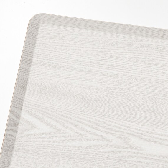 洗える 滑りにくい 木製トレー(2720 ホワイトウォッシュ FM01) 2枚セット 9枚目画像