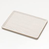洗える 滑りにくい 木製トレー(2720 ホワイトウォッシュ FM01)