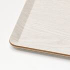 洗える 滑りにくい 木製トレー(2720 ホワイトウォッシュ FM01) 5枚目画像