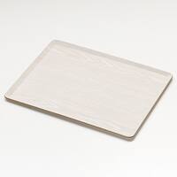 洗える 滑りにくい 木製トレー(3628 ホワイトウォッシュ FM01)