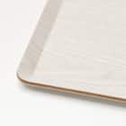 洗える 滑りにくい 木製トレー(3628 ホワイトウォッシュ FM01) 8枚目画像