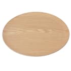 洗えるすべりにくい 木製トレー(ラウンド33 FM01) 1枚目画像