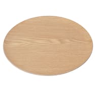 洗えるすべりにくい 木製トレー(ラウンド33 FM01)