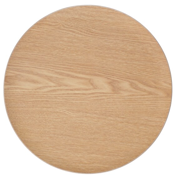 洗えるすべりにくい 木製トレー(ラウンド33 FM01) 3枚目画像