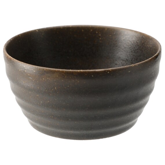 8cm小付け 美濃焼(ブラック) 2枚目画像