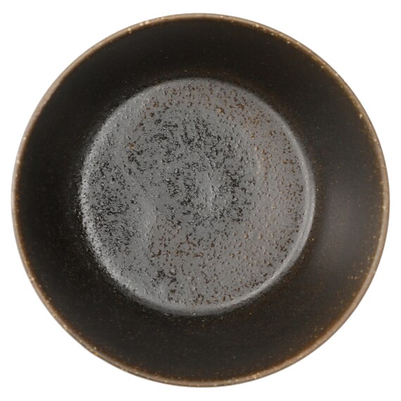 8cm小付け 美濃焼(ブラック) 3枚目画像