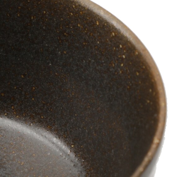 8cm小付け 美濃焼(ブラック) 4枚目画像