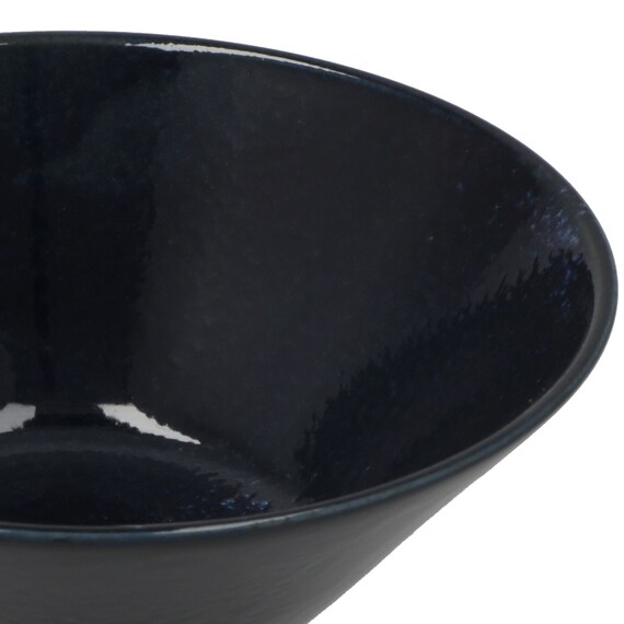 超軽量大鉢 カル：エクレ(窯変紺) 5枚目画像