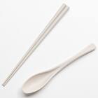 食洗八角箸 スリムスプーンセット 1枚目画像