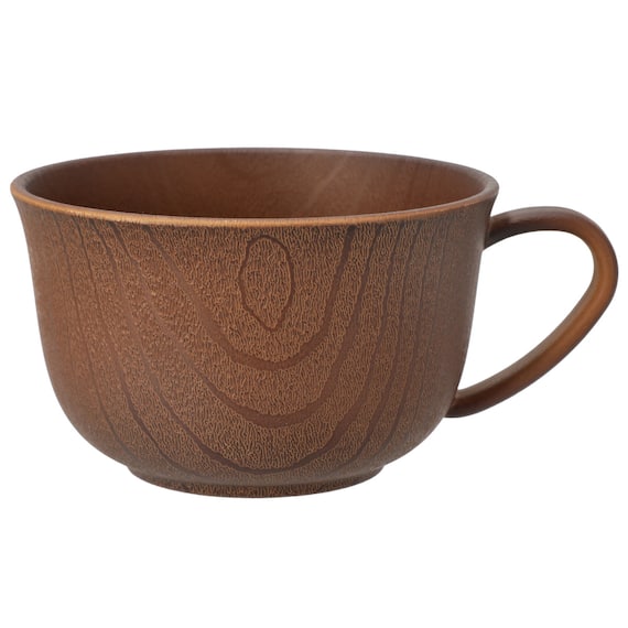 はっ水樹脂食器木目柄 スープマグ(RM002) 2枚目画像