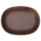 はっ水樹脂食器木目柄 オーバルプレート(RM002) 4枚目画像