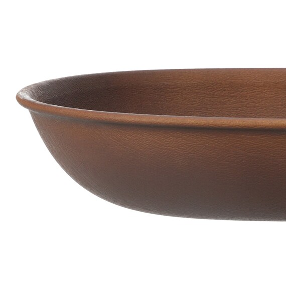 はっ水樹脂食器木目柄 オーバルプレート(RM002) 6枚目画像