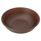 はっ水樹脂食器木目柄 ラウンドプレート(RM002) 1枚目画像