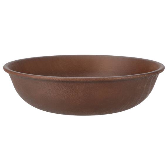 はっ水樹脂食器木目柄 ラウンドプレート(RM002) 3枚目画像