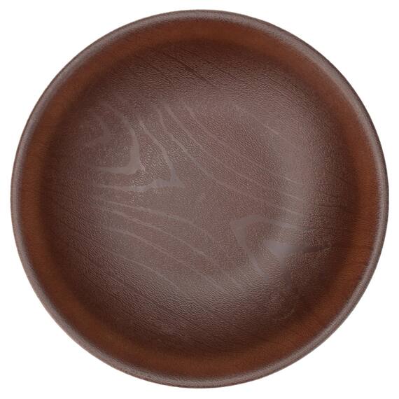 はっ水樹脂食器木目柄 ラウンドプレート(RM002) 4枚目画像