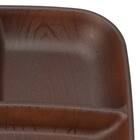 はっ水樹脂食器木目柄 ランチプレート(RM002) 5枚目画像