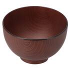 総木目汁椀 L(ブラウン) 1枚目画像