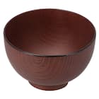 総木目汁椀 L(ブラウン) 1枚目画像