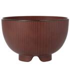 総木目汁椀 L(ブラウン) 3枚目画像